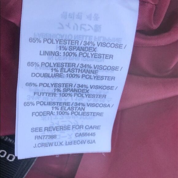 J. Crew Wine Midi Skirt - Picture 9 of 9